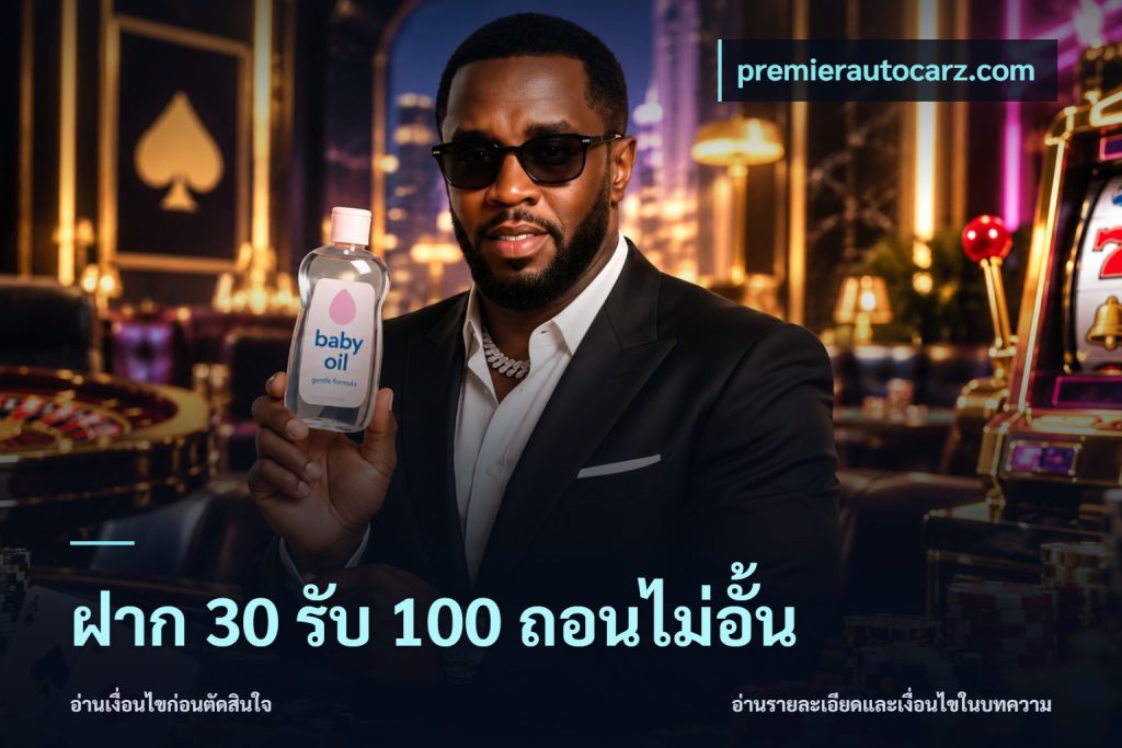 ฝาก 30 รับ 100 ถอนไม่อั้น