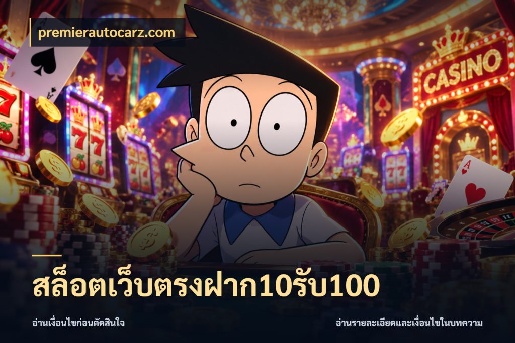 สล็อตเว็บตรงฝาก10รับ100 เครดิตกับรูปแบบโปรที่ตรงใจ กับ premierautocarz.com