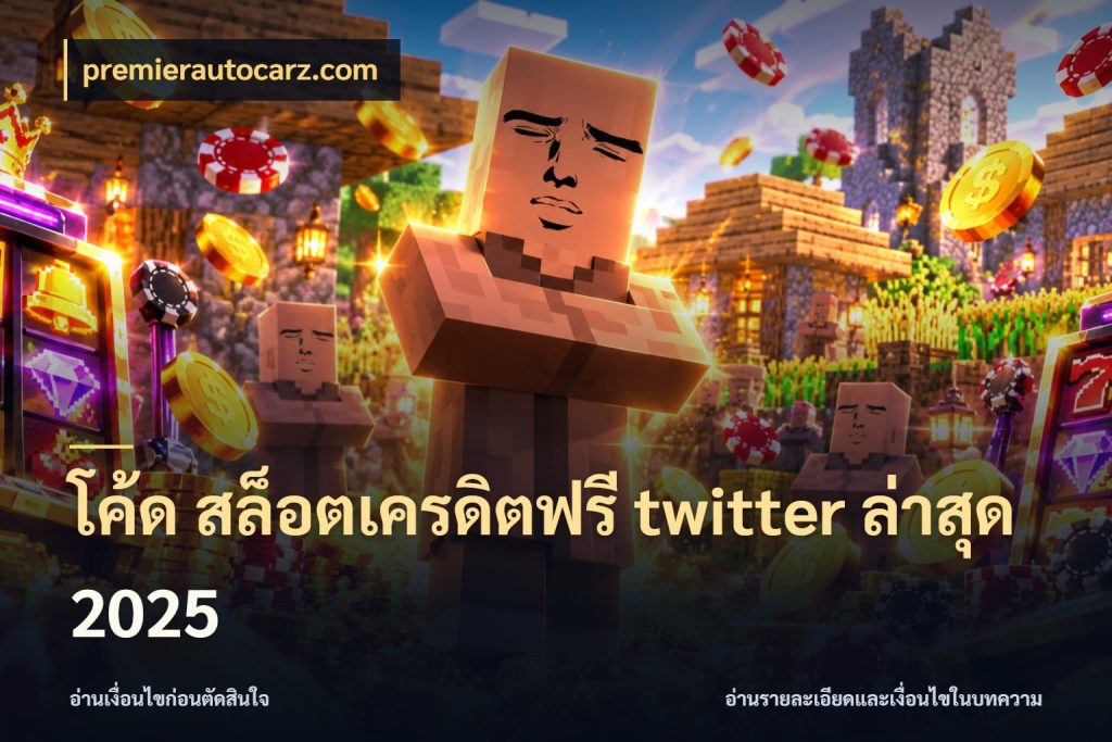 โค้ด สล็อตเครดิตฟรี twitter ล่าสุด 2025 จับมุมเด่นของเครดิตฟรีให้ตรงใจ กับ premierautocarz.com