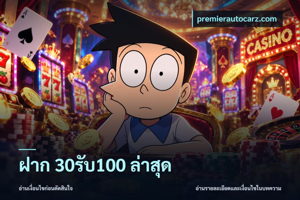 ฝาก 30รับ100 ล่าสุด