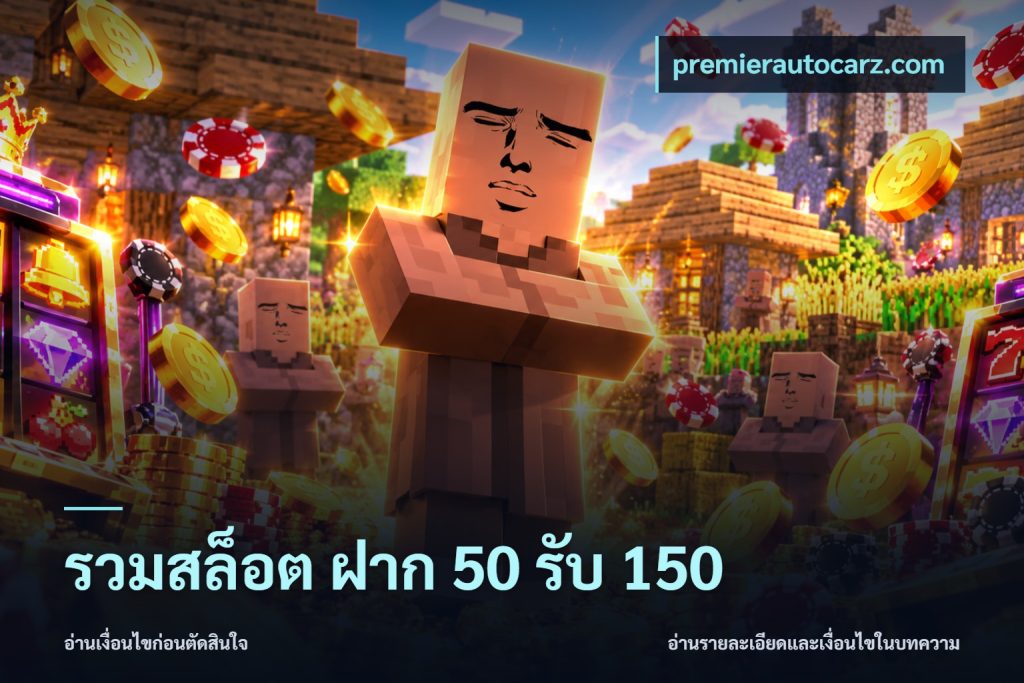 รวมสล็อต ฝาก 50 รับ 150