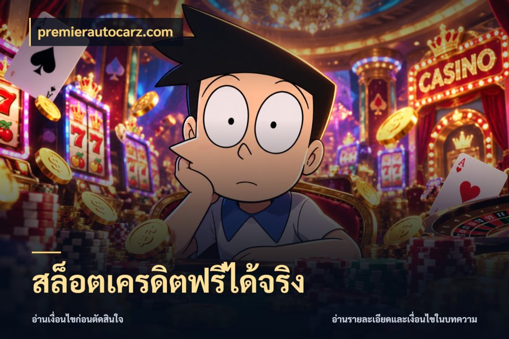 สล็อตเครดิตฟรีได้จริง เลือกสไตล์ความสนุกจากรูปแบบเครดิต สไตล์ premierautocarz.com