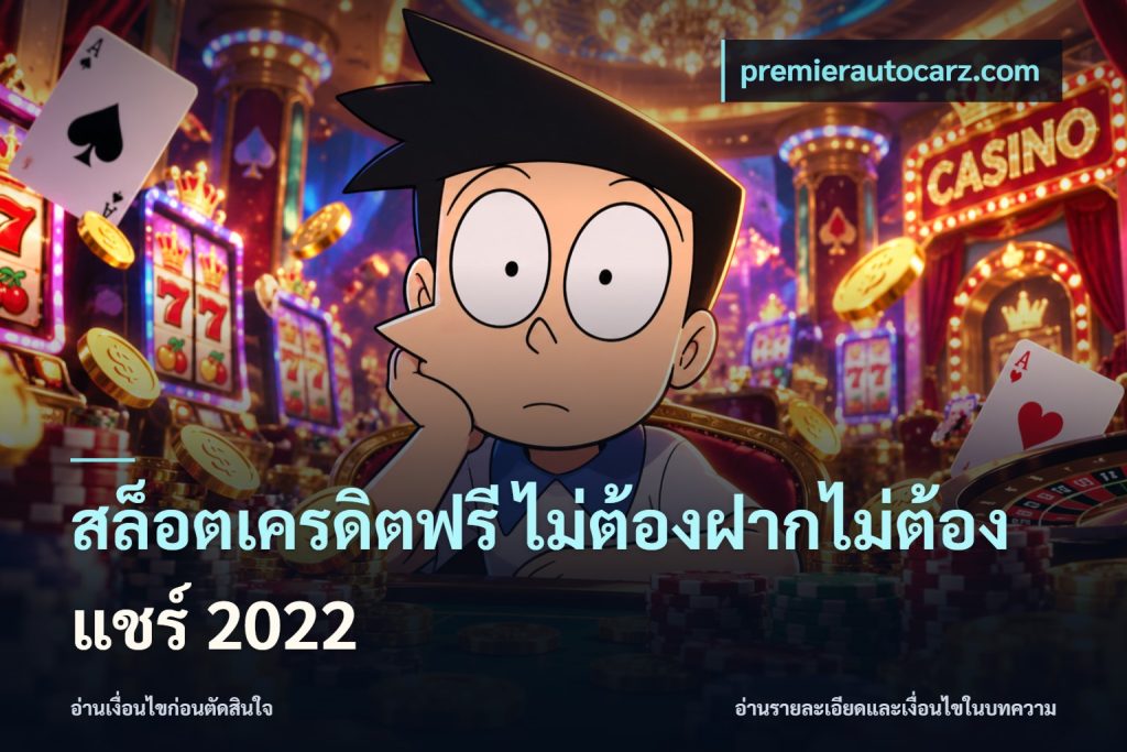 สล็อตเครดิตฟรี ไม่ต้องฝากไม่ต้องแชร์ 2022