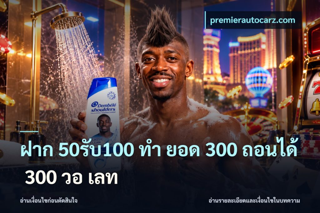 ฝาก 50รับ100 ทํา ยอด 300 ถอนได้ 300 วอ เลท