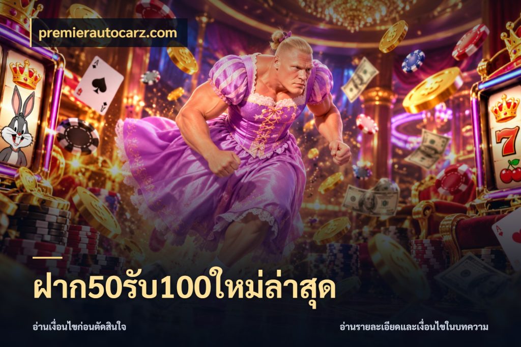 ฝาก50รับ100ใหม่ล่าสุด โปรยอดรับที่สายเกมสนใจ ในมุม premierautocarz.com