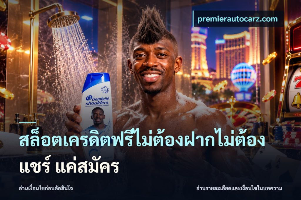 สล็อตเครดิตฟรีไม่ต้องฝากไม่ต้องแชร์ แค่สมัคร