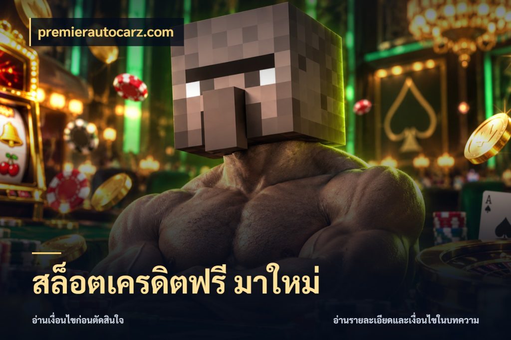 สล็อตเครดิตฟรี มาใหม่ รู้จักยอดและขอบเขตของเครดิตฟรี ในมุม premierautocarz.com
