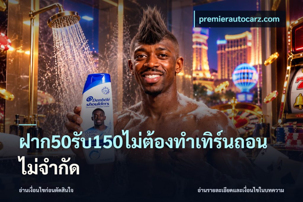 ฝาก50รับ150ไม่ต้องทําเทิร์นถอนไม่จํากัด