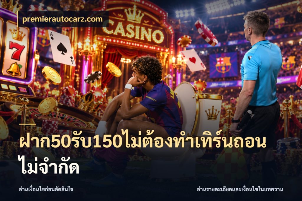 ฝาก50รับ150ไม่ต้องทําเทิร์นถอนไม่จํากัด premierautocarz.com สายโบนัสเลือกจังหวะสนุกได้อย่างไร