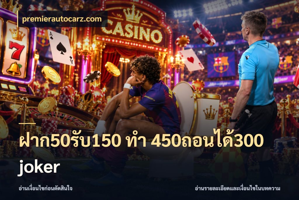 ฝาก50รับ150 ทํา 450ถอนได้300 joker สนุกกับตัวเลือกโปรในสไตล์ของคุณ ในมุม premierautocarz.com