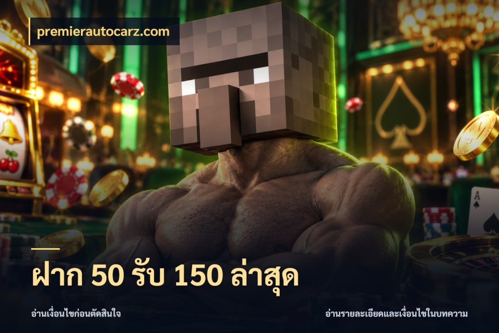 ฝาก 50 รับ 150 ล่าสุด เปิดมุมโปรให้เข้ากับเกมแนวโปรด กับ premierautocarz.com
