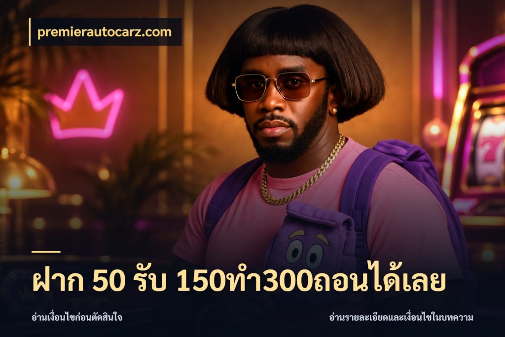 ฝาก 50 รับ 150ทำ300ถอนได้เลย premierautocarz.com สายโบนัสเลือกจังหวะสนุกได้อย่างไร
