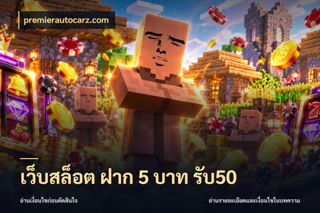 เว็บสล็อต ฝาก 5 บาท รับ50 premierautocarz.com จับคู่โบนัสกับสไตล์เกมที่ชอบ