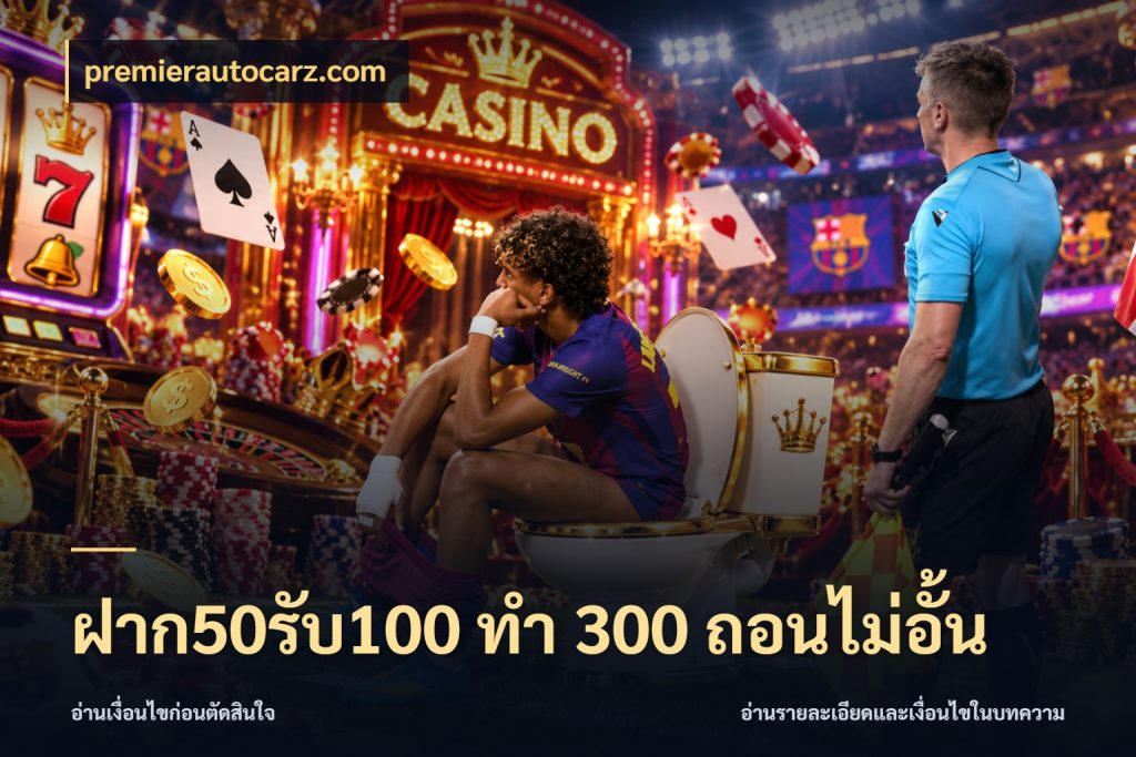 ฝาก50รับ100 ทํา 300 ถอนไม่อั้น เปิดมุมโปรให้เข้ากับเกมแนวโปรด กับ premierautocarz.com