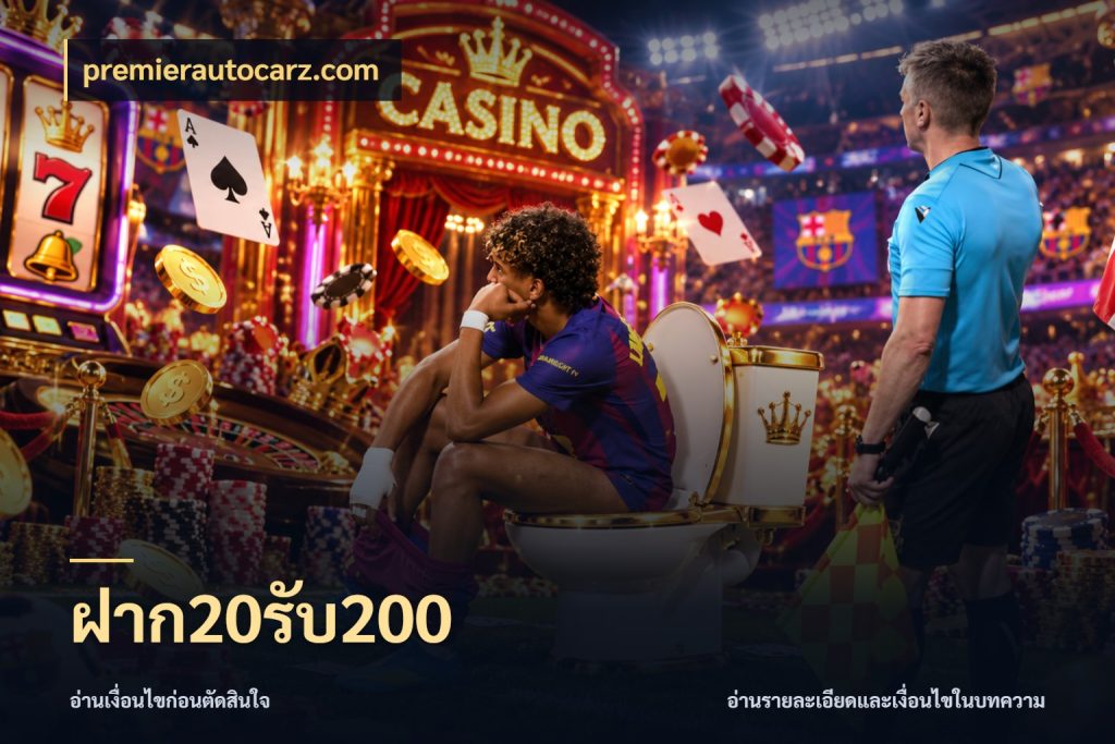 ฝาก20รับ200 ยอดฝากและยอดรับในมุมของคนชอบลุ้น สไตล์ premierautocarz.com