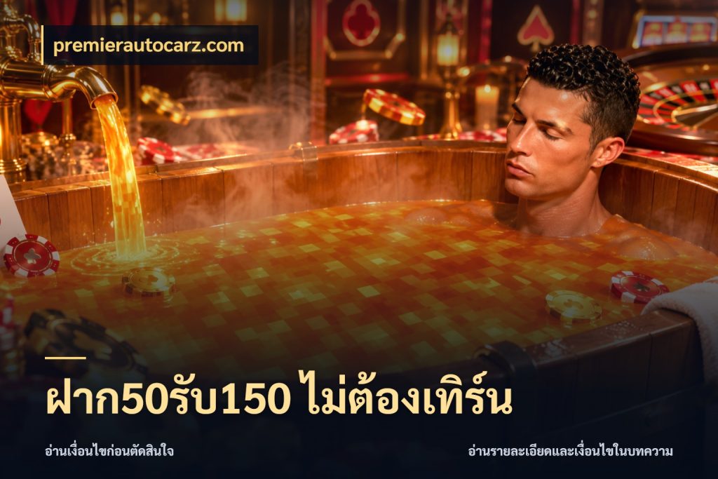 ฝาก50รับ150 ไม่ต้องเทิร์น จุดเด่นของเครดิตที่คนชอบเกมอยากรู้ กับ premierautocarz.com