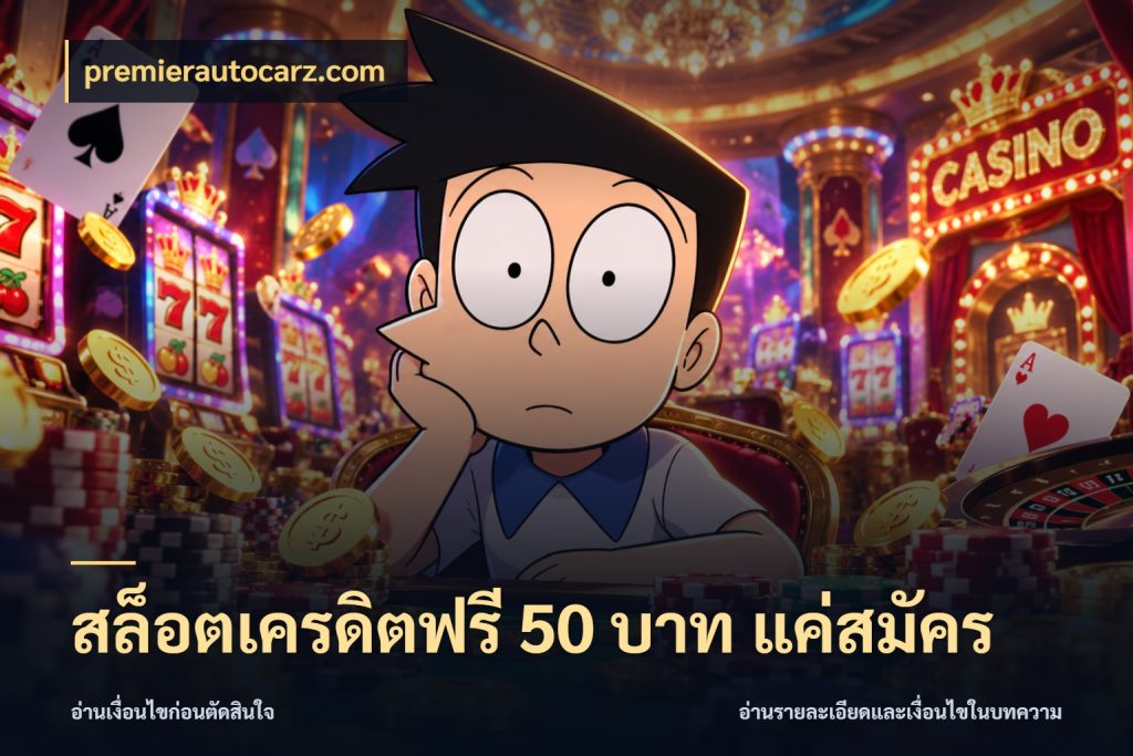 สล็อตเครดิตฟรี 50 บาท แค่สมัคร จากชื่อเครดิตฟรีสู่ความสนุกที่เข้าใจได้ กับ premierautocarz.com