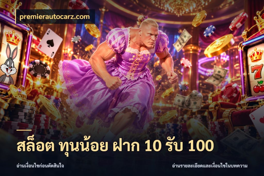 สล็อต ทุนน้อย ฝาก 10 รับ 100 สายโบนัสเลือกจังหวะสนุกได้อย่างไร กับ premierautocarz.com