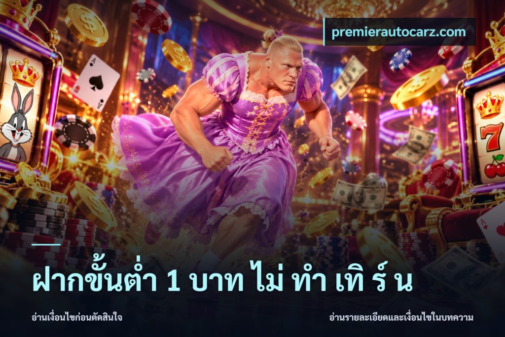 ฝากขั้นต่ำ 1 บาท ไม่ ทำ เทิ ร์ น