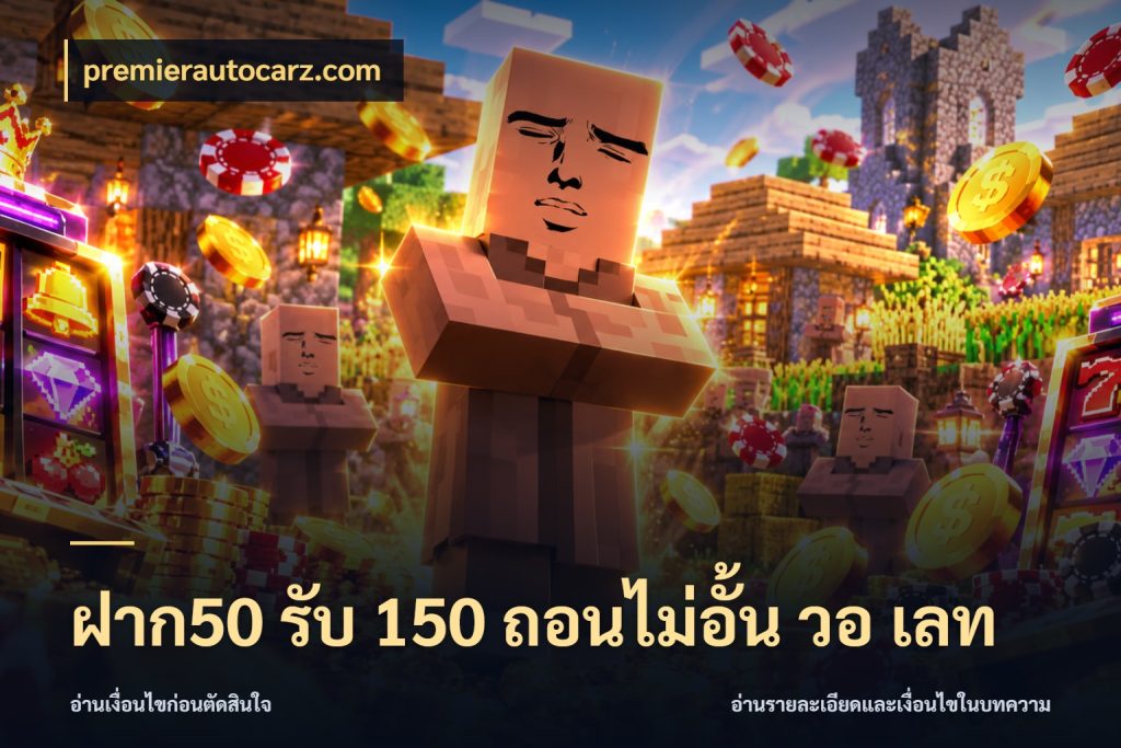 ฝาก50 รับ 150 ถอนไม่อั้น วอ เลท สนุกกับตัวเลือกโปรในสไตล์ของคุณ กับ premierautocarz.com