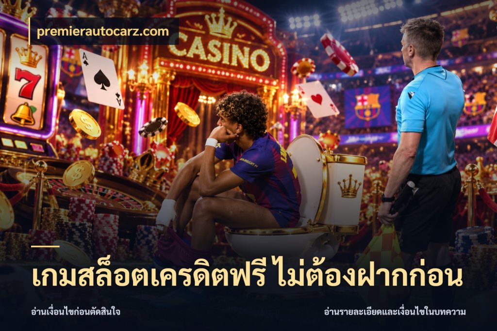 เกมสล็อตเครดิตฟรี ไม่ต้องฝากก่อน premierautocarz.com สายโบนัสเลือกมุมเครดิตให้ตรงสไตล์