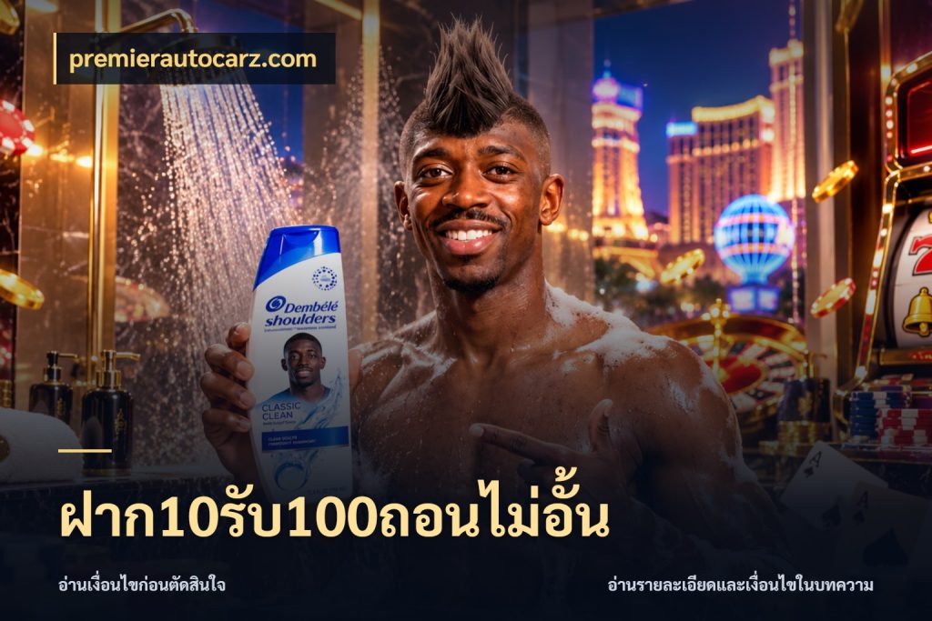ฝาก10รับ100ถอนไม่อั้น จับคู่โบนัสกับสไตล์เกมที่ชอบ ในมุม premierautocarz.com