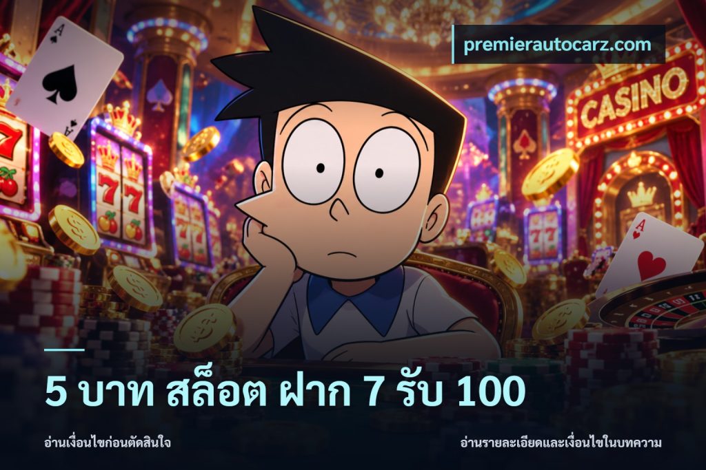 5 บาท สล็อต ฝาก 7 รับ 100
