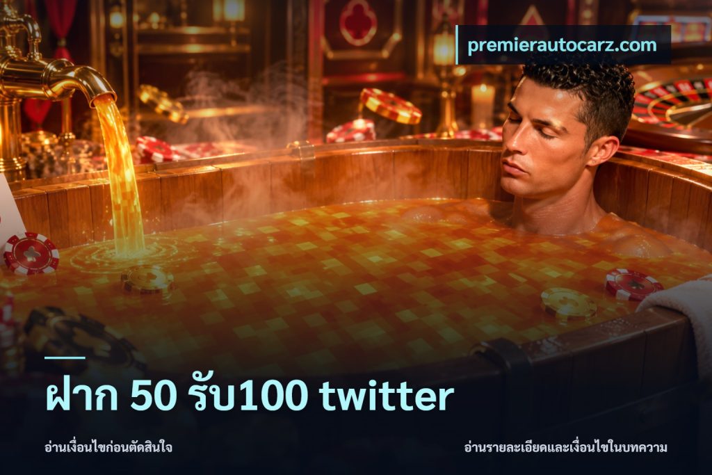ฝาก 50 รับ100 twitter