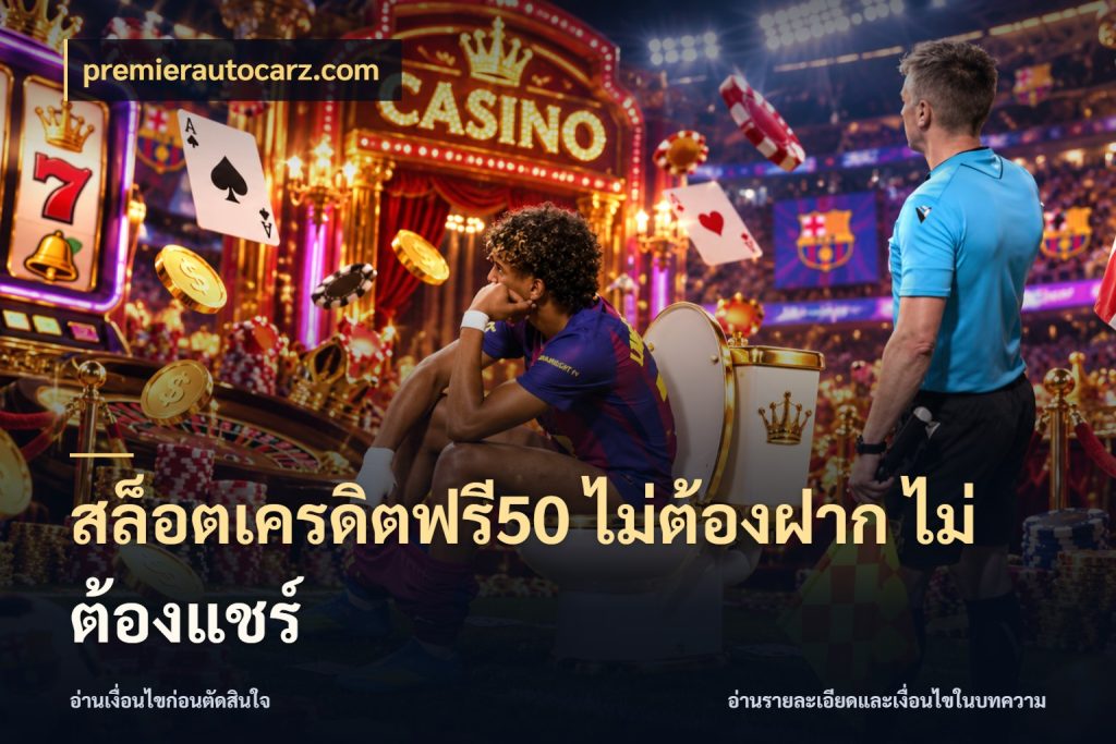 สล็อตเครดิตฟรี50 ไม่ต้องฝาก ไม่ต้องแชร์ สายโบนัสเลือกมุมเครดิตให้ตรงสไตล์ กับ premierautocarz.com