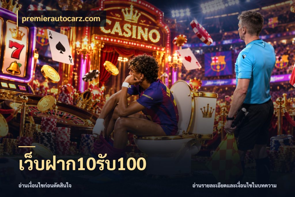 เว็บฝาก10รับ100 จับประเด็นยอดรับก่อนเลือกความสนุก สไตล์ premierautocarz.com