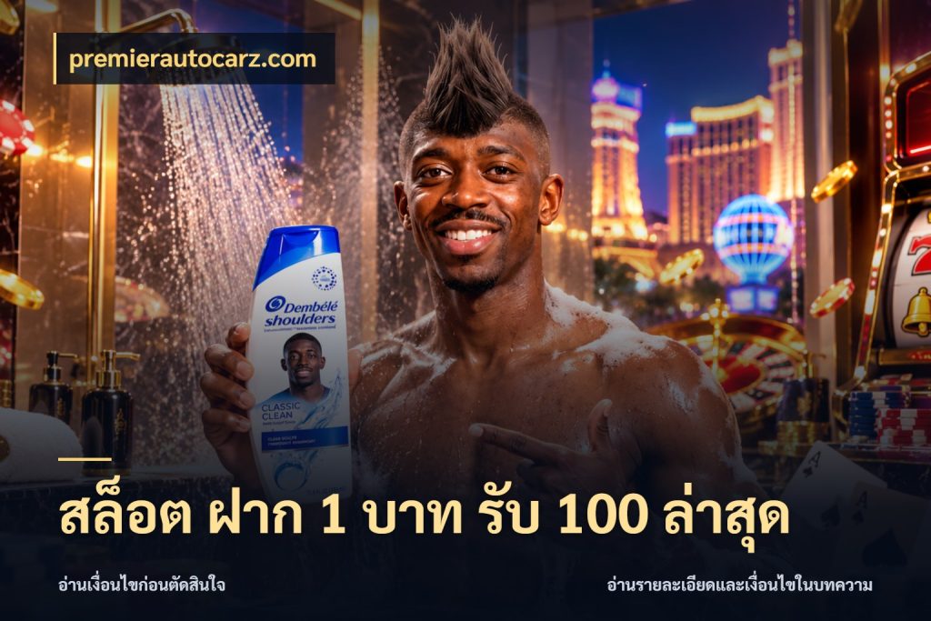 สล็อต ฝาก 1 บาท รับ 100 ล่าสุด จับประเด็นยอดรับก่อนเลือกความสนุก สไตล์ premierautocarz.com