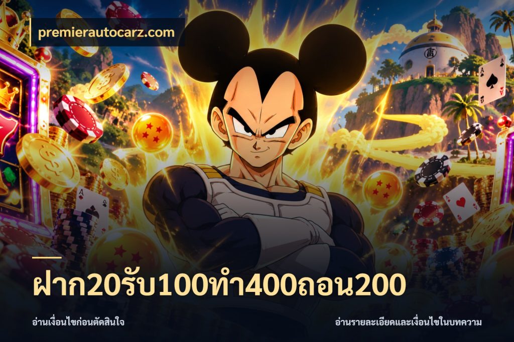 ฝาก20รับ100ทํา400ถอน200 โปรกับเกมที่ชอบเลือกให้ตรงสไตล์ สไตล์ premierautocarz.com