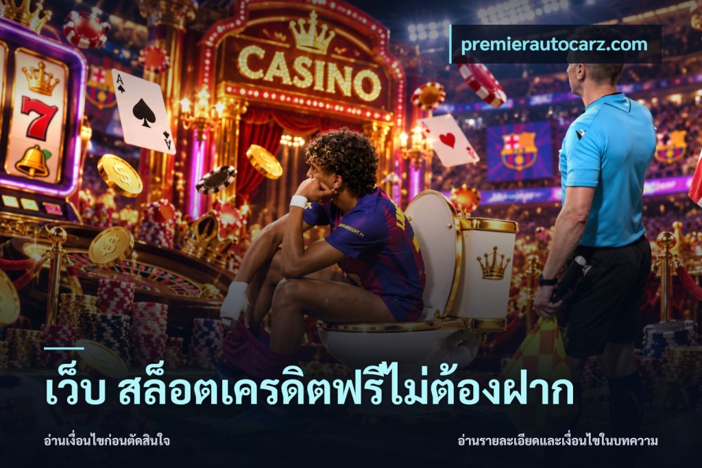 เว็บ สล็อตเครดิตฟรีไม่ต้องฝาก