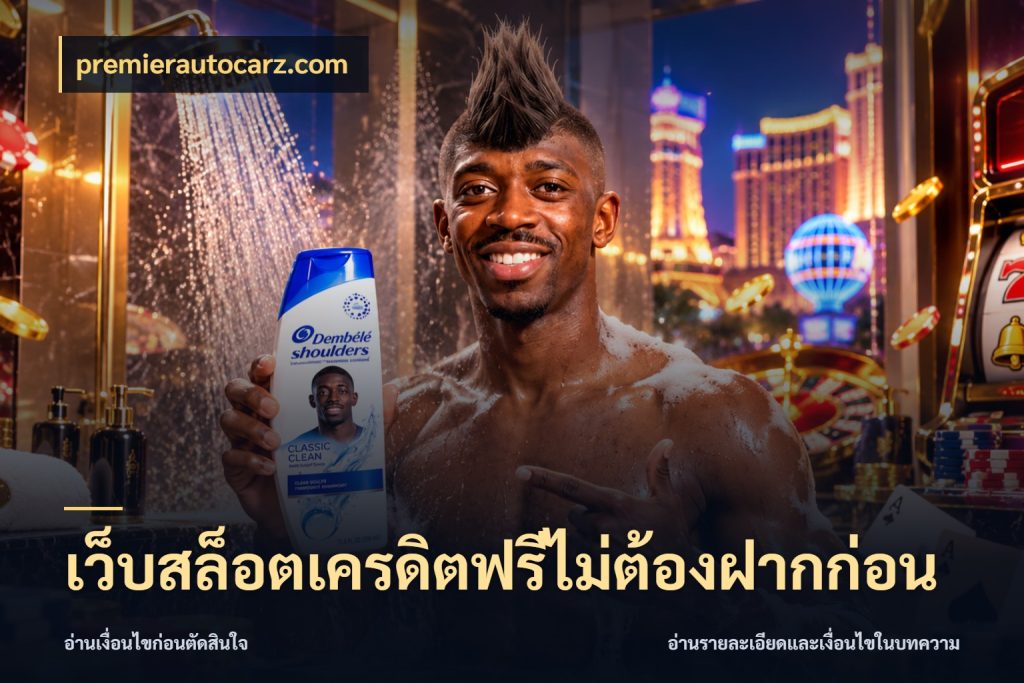 เว็บสล็อตเครดิตฟรีไม่ต้องฝากก่อน เครดิตฟรีกับจังหวะลุ้นที่คุณเลือก ในมุม premierautocarz.com