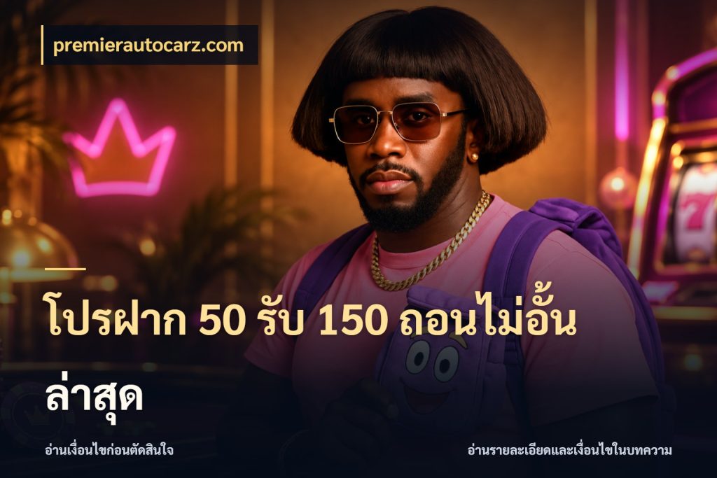 โปรฝาก 50 รับ 150 ถอนไม่อั้น ล่าสุด โปรยอดรับที่สายเกมสนใจ สไตล์ premierautocarz.com