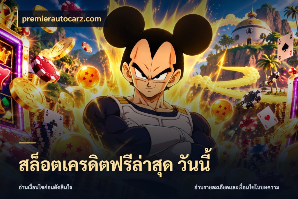 สล็อตเครดิตฟรีล่าสุด วันนี้ premierautocarz.com จับมุมเด่นของเครดิตฟรีให้ตรงใจ