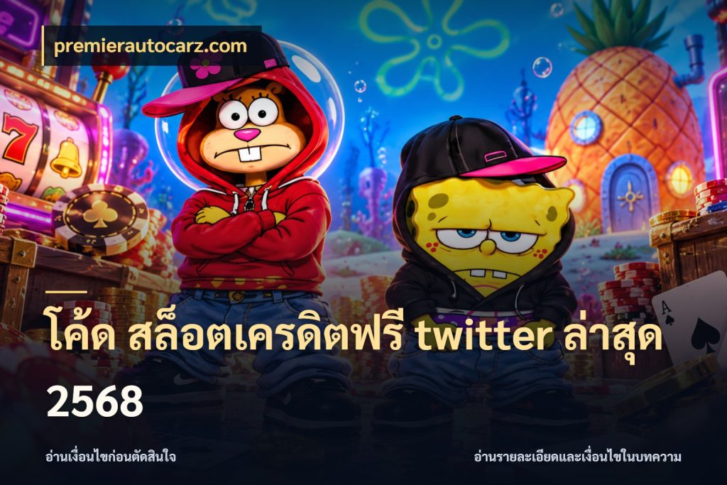 โค้ด สล็อตเครดิตฟรี twitter ล่าสุด 2568 premierautocarz.com สายโบนัสเลือกมุมเครดิตให้ตรงสไตล์