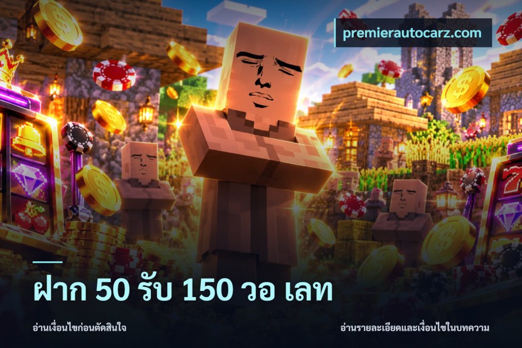 ฝาก 50 รับ 150 วอ เลท