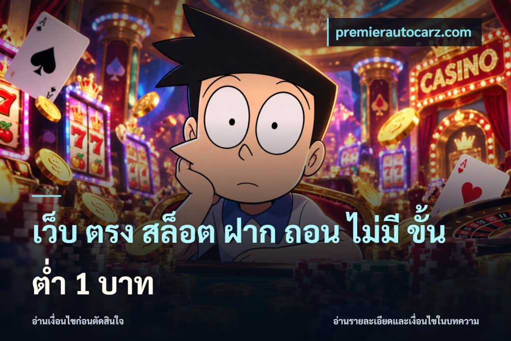 เว็บ ตรง สล็อต ฝาก ถอน ไม่มี ขั้น ต่ํา 1 บาท