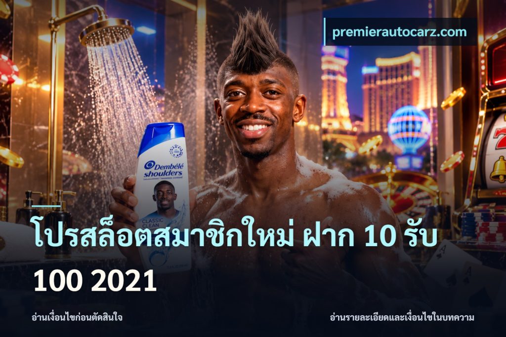 โปรสล็อตสมาชิกใหม่ ฝาก 10 รับ 100 2021