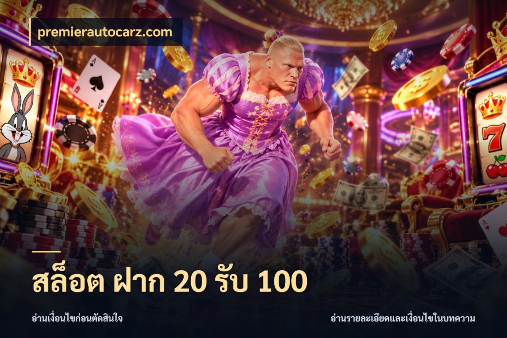 สล็อต ฝาก 20 รับ 100 จุดเด่นของเครดิตที่คนชอบเกมอยากรู้ ในมุม premierautocarz.com
