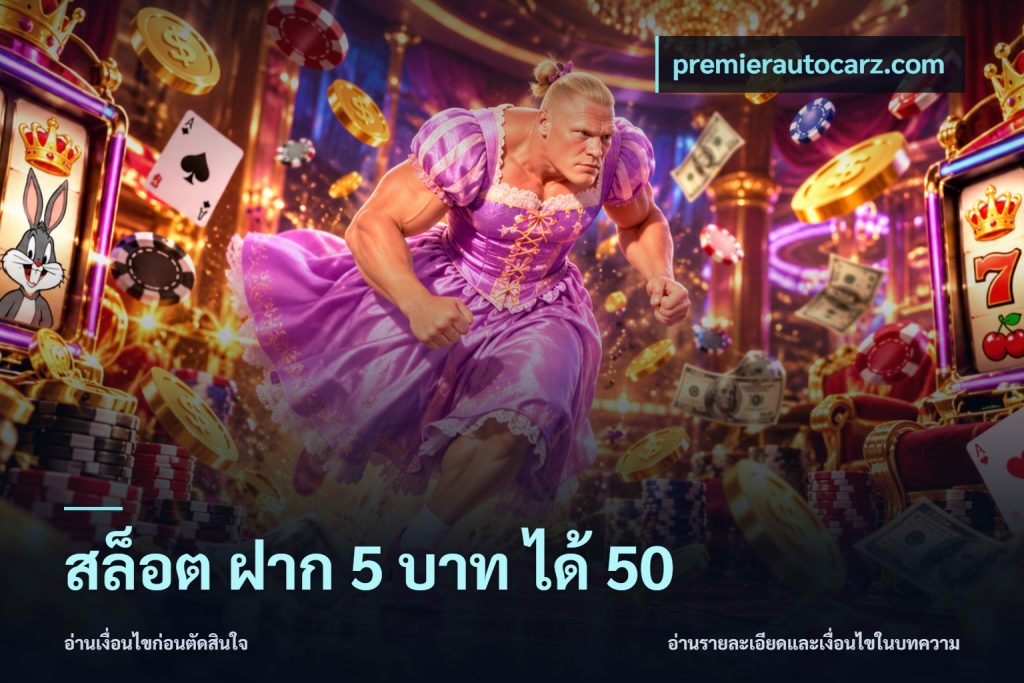 สล็อต ฝาก 5 บาท ได้ 50