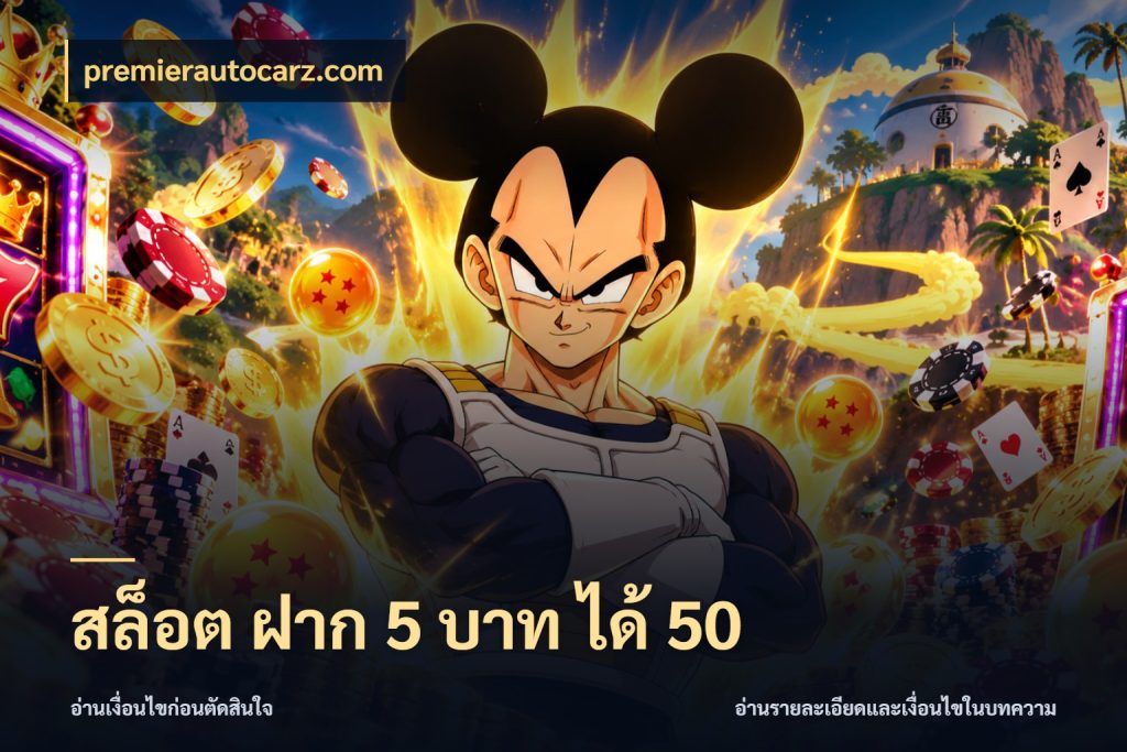 สล็อต ฝาก 5 บาท ได้ 50 โปรยอดรับที่สายเกมสนใจ ในมุม premierautocarz.com