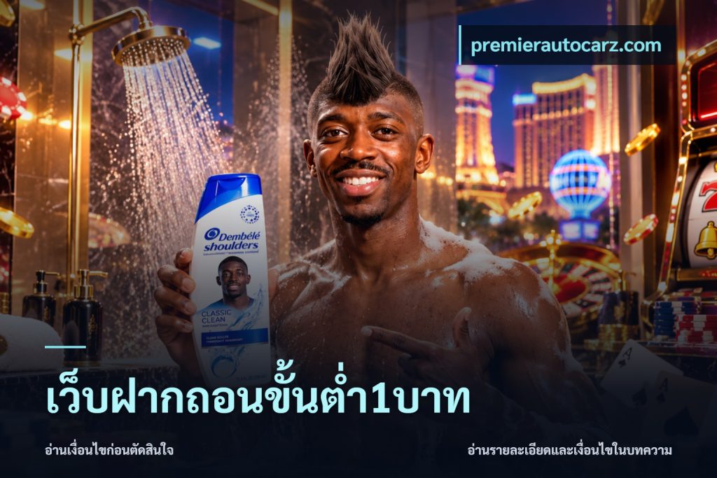 เว็บฝากถอนขั้นต่ำ1บาท