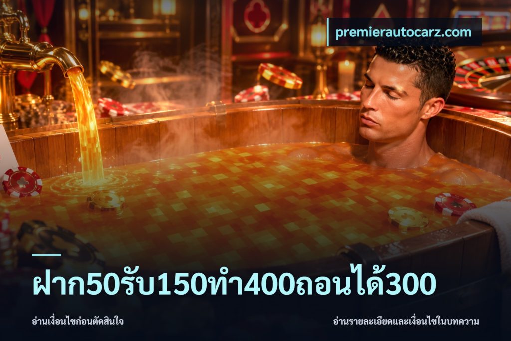 ฝาก50รับ150ทํา400ถอนได้300