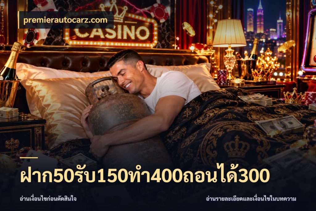 ฝาก50รับ150ทํา400ถอนได้300 โปรยอดรับที่สายเกมสนใจ กับ premierautocarz.com