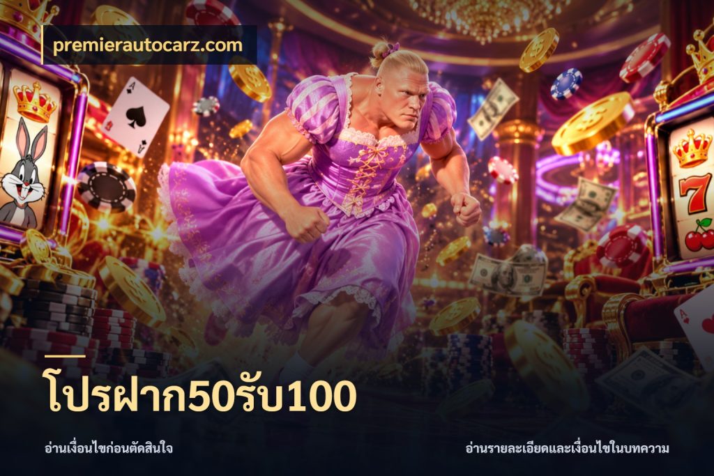 โปรฝาก50รับ100 จับคู่โบนัสกับสไตล์เกมที่ชอบ ในมุม premierautocarz.com