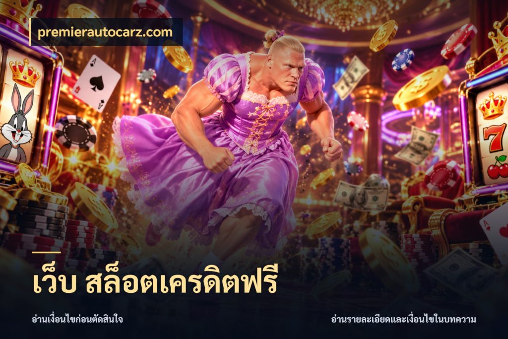 เว็บ สล็อตเครดิตฟรี จับมุมเด่นของเครดิตฟรีให้ตรงใจ กับ premierautocarz.com
