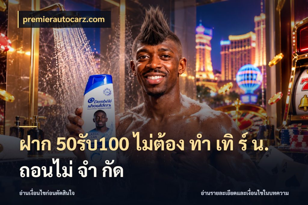 ฝาก 50รับ100 ไม่ต้อง ทํา เทิ ร์ น. ถอนไม่ จํา กัด รูปแบบโบนัสกับสิทธิ์ของสายเกม สไตล์ premierautocarz.com
