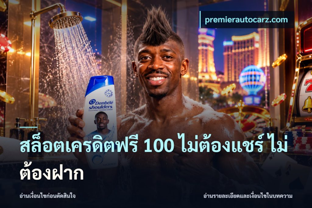 สล็อตเครดิตฟรี 100 ไม่ต้องแชร์ ไม่ต้องฝาก